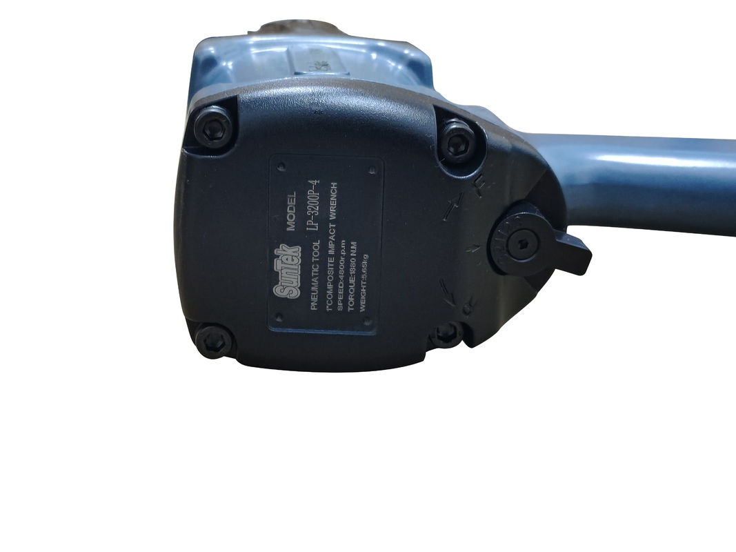6000rpm κεντρικό πνευματικό 1/2 στο γαλλικό κλειδί αντίκτυπου αέρα για το αυτοκίνητο με τη λαστιχένια κάλυψη