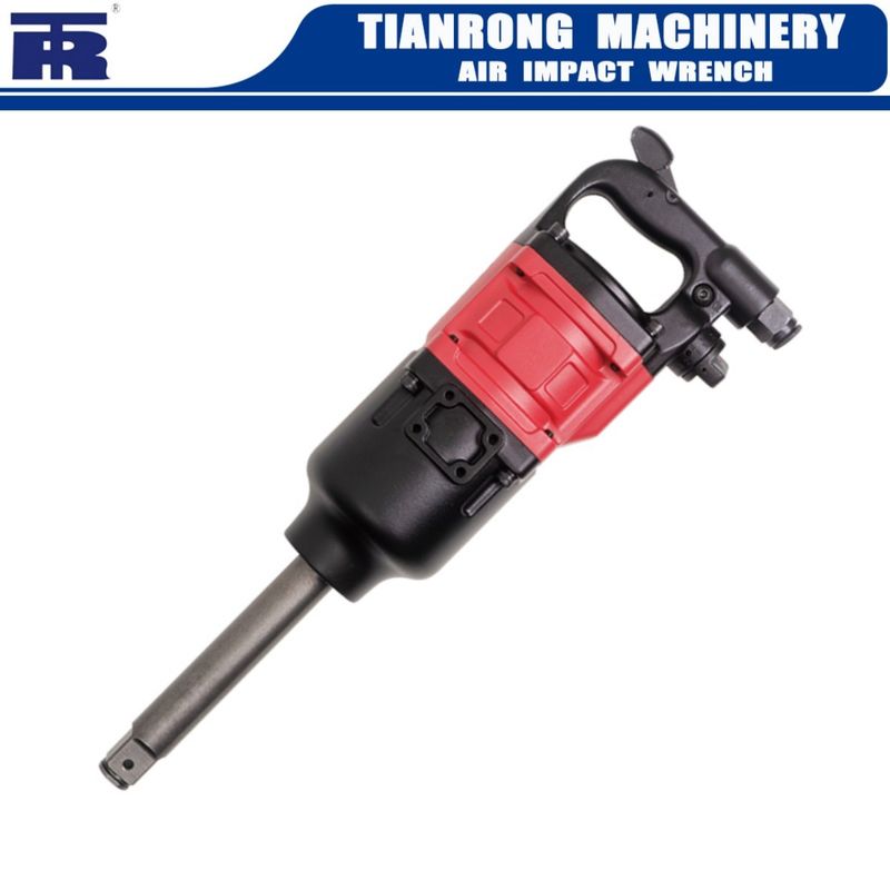 3000 N.M. Στροφή 1 ίντσες Air Impact Wrench Προσαρμοσμένο Διαθέσιμο 6 ή 8 ίντσες μήκος αγκυροβόλησης